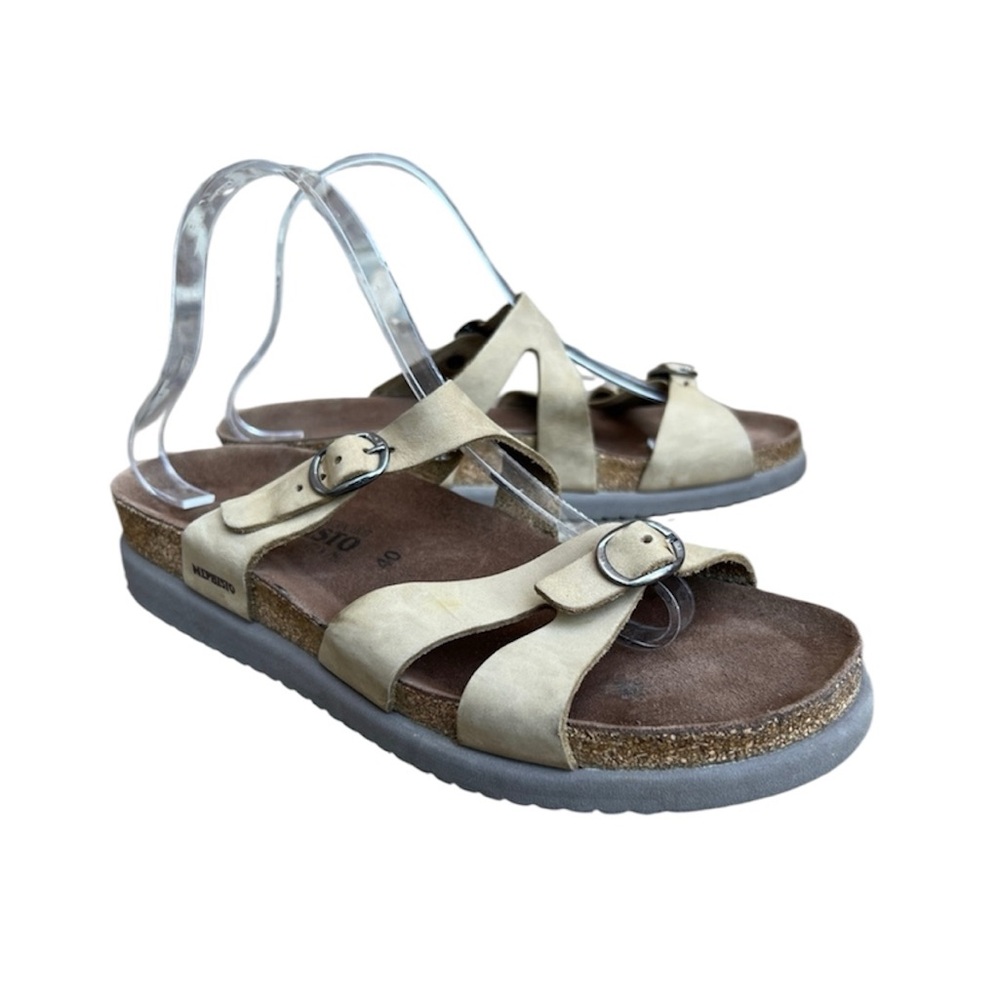Mephisto Hennel Nubuck Sandal Sz 40